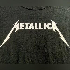 Metallica Graphic Band T-shirt Size L